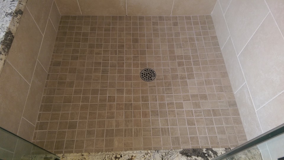 Porcelian Tile Shower